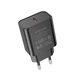 Сетевое зарядное устройство BOROFONE BA71A Power single Port PD20W charger Black - изображение 3