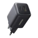 Мережевий зарядний пристрій UGREEN X514, 20 W, Power Delivery, Quick Charge, FCP, AFC, 2×USB, Чорний - зображення 2