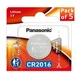 Батарейка Panasonic CR2016 3V 90 мАч Lithium в упаковке 5 шт (CR-2016/5BEE) - изображение 5