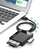 Кардидер Ugreen CR125 4-in-1 USB 3.0 SD/TF/CF/MS Black (UGR-30333) - изображение 4