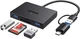 Кардидер Ugreen CM812 4-in-1 USB 3.0 4-in-1, OTG USB-C/USB-A, SD/TF Black (UGR-45167) - изображение 3
