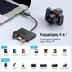 Кардидер Ugreen CM812 4-in-1 USB 3.0 4-in-1, OTG USB-C/USB-A, SD/TF Black (UGR-45167) - изображение 8