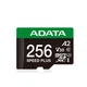 Карта пам'яті microSDXC (UHS-1 U3) A-DATA SPEED PLUS 256Gb Class 10 V30 A2 (R-180Mb/s W160Mb/s) (adapter SD) - изображение 3