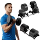 Гантель регульована Gymtek G-42790 2-32 кг Чорна (5905884427903) - зображення 10