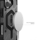 Чехол противоударный UAG Pathfinder MagSafe Original для Iphone 17 Clear Ash 114553113140 - изображение 10