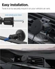 Бездротова автомобільна зарядка Spigen OneTap Pro 4 MagSafe Car Mount Charger Black Wireless / AirVent Hook (ACP08543) - зображення 8
