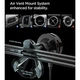 Автомобильное зарядное устройство Spigen Essential MagSafe Qi2.2 25W Peltier Wireless Car Charger Air Vent EV25MFAQ Black (ACP10511) - изображение 5