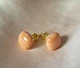 Женские сережки "Квадратики" 1.2см jewelry Карамельного цвета - изображение 1