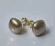 Женские сережки "Квадратики" 1.2см jewelry Бежевого цвета - изображение 1