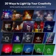 Видеосвет Ulanzi LE20 RGB 20W портативный LED свет для фото/видео 2500-9000K CRI95+ - изображение 5