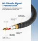 Кабель Tisino Jack 6.35 мм TRS – XLR 2 м, балансный аудиокабель, профессиональный для микшера, колонок, студии - изображение 3