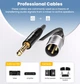 Кабель Tisino Jack 6.35 мм TRS – XLR 2 м, балансный аудиокабель, профессиональный для микшера, колонок, студии - изображение 4