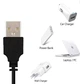 USB кабель для вібратора USB AUX DC 2,5 мм, Зарядний кабель для секс-іграшок, Black - изображение 3