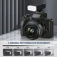 Компактная вспышка для фотоаппаратов Panasonic QU-13 Mini Camera Flash Speedlite с USB‑C и аккумулятором 1200 мА - изображение 7