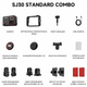 Экшн-камера SJCAM SJ30 Dual Lens - комплектация Charging Combo — экшн-камера 8K с двумя объективами и поворотным экраном - изображение 2