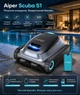 Робот-пылесос для бассейна аккумуляторный AIPER Scuba N1/S1, гусеничный (дно, стены, ватерлиния) до 150м2 - изображение 9