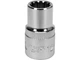 Головка торцева YATO SPLINE M12 квадрат 1/2" довжина 38 мм YT-14824 - зображення 1