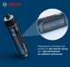 Аккумуляторная отвертка Bosch GO 3 Professional (3.6В, 5 Нм, 2 Ач) + набор бит (8 шт) кейс (25631) - изображение 7
