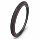 Покришка велосипедна Deli Tire 28×1.75 (47-622) з червоною смугою для міського велосипеда, Індонезія - зображення 1