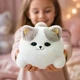 Интерактивная мягкая игрушка Котик, запись голоса, открывает глаза, виляет хвостом, реагирует на ощупь, мяучит (i7-191739) - изображение 3