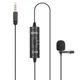 Микрофон петличный BOYA BY-M1S проводной Black (6971008029406) - изображение 1