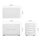 Disk Array Orico 8848U4 4-bay M.2 NVMe SSD White (6942227173294) - изображение 2