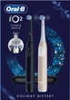 Zestaw szczoteczek elektrycznych Oral-B iO Duo Night Black & Calm Pink (Opa000463) - obraz 5