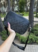 Мужская барсетка Coach прямоугольная черная. Маленькая сумка Coach с монограммой через плечо. Кросс-боди Coach ART051 - изображение 4