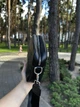 Мужская барсетка Coach прямоугольная черная. Маленькая сумка Coach с монограммой через плечо. Кросс-боди Coach. ART065 - изображение 5
