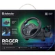 Ігрове кермо Defender Rager PC/PS/Xbox/Switch чорне (64067) - изображение 7