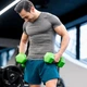 Набір композитних гантелей Gymtek G-66464 2 х 4 кг Зелений (5907766664642) - зображення 7