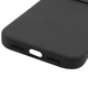 Силиконовый чехол Silicone Silk Full Camera Protective (AA) No Logo для iPhone 17 (Айфон 17 ), матовая накладка Soft Touch с полной защитой камеры, корпуса, мягкой подкладкой из микрофибры Black - изображение 4