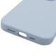 Силіконовий чохол Silicone Silk Full Camera Protective (AA) No Logo для iPhone 13 Pro (Айфон 13 про), матова накладка Soft Touch з повним захистом камери, корпусу, м'якою підкладкою з мікрофібри Sweet Blue - зображення 5