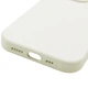 Силіконовий чохол Silicone Silk Full Camera Protective (AA) No Logo для iPhone 15 Pro (Айфон 15 про), матова накладка Soft Touch з повним захистом камери, корпусу, м'якою підкладкою з мікрофібри Antique White - зображення 5