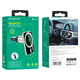 Тримач для мобiльного з БЗП BOROFONE BH43 Xperience magnetic wireless charging car holder Black+Silver - зображення 3