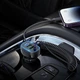 Автомобільний зарядний пристрій HOCO NZ11A із швидкою зарядкою PD30W Type-C 2USB із кабелем Lightning Black - зображення 2