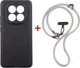 Комплект чехол для смартфона + ремешок DENGOS Cross-Body для Xiaomi Redmi Note 15 Black/Grey (DG-KM-CCRB-33) - изображение 1