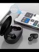 Стерео беспроводные наушники Bluetooth 5.3 для музыки и звонков с зарядным футляром мятно-зеленые - изображение 7
