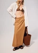 Спідниця H&M 17483 XL Світлий коричневий (1239) - изображение 1
