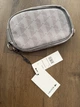 Сумка через плечо Lacoste Monogram серая, мужская сумка кроссбоди Lacoste, стильная через плечо - изображение 3