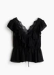 Блуза H&M 17837 Чорний L (1342) - зображення 1
