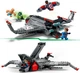 Zestaw klocków LEGO Super Heroes Avengers: Doomsday Quinjet 433 elementy (76347) - obraz 3