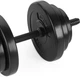 Набір регульованих композитних гантелей Gymtek Logo G-66479 2 х 10 кг Чорний (5907766664796) - зображення 7