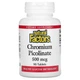 Піколінат хрому 500 мкг Natural Factors (Chromium Picolinate) 90 таблеток (NFS-01637) - зображення 1