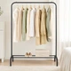 Вешалка-стойка для одежды Double Pole 110 х 40 х 150 см (R88771) Черный - изображение 8