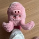 Тапочки розовые свинки с длинными ушами 39-40 - изображение 2
