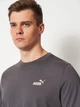 Футболка бавовняна довга чоловіча Puma Essentials Foundation 68253577 XL Moody Gray (4070033364307) - зображення 4