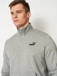 Толстовка на флісі, на блискавці чоловіча Puma Essentials Foundation 68258203 2XL Medium Gray Heather (4067983670343) - зображення 4