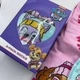 Шкарпетки дитячі 3 пари Paw Patrol - розмір 31-34 (6-8 рочків) Рожевий Бірюзовий - изображение 5