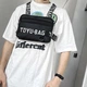 Нагрудная сумка TOYU BAG 6021 черная - изображение 7